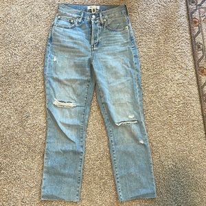Madewell Perfect Vintage Crop Jeans Sz 23